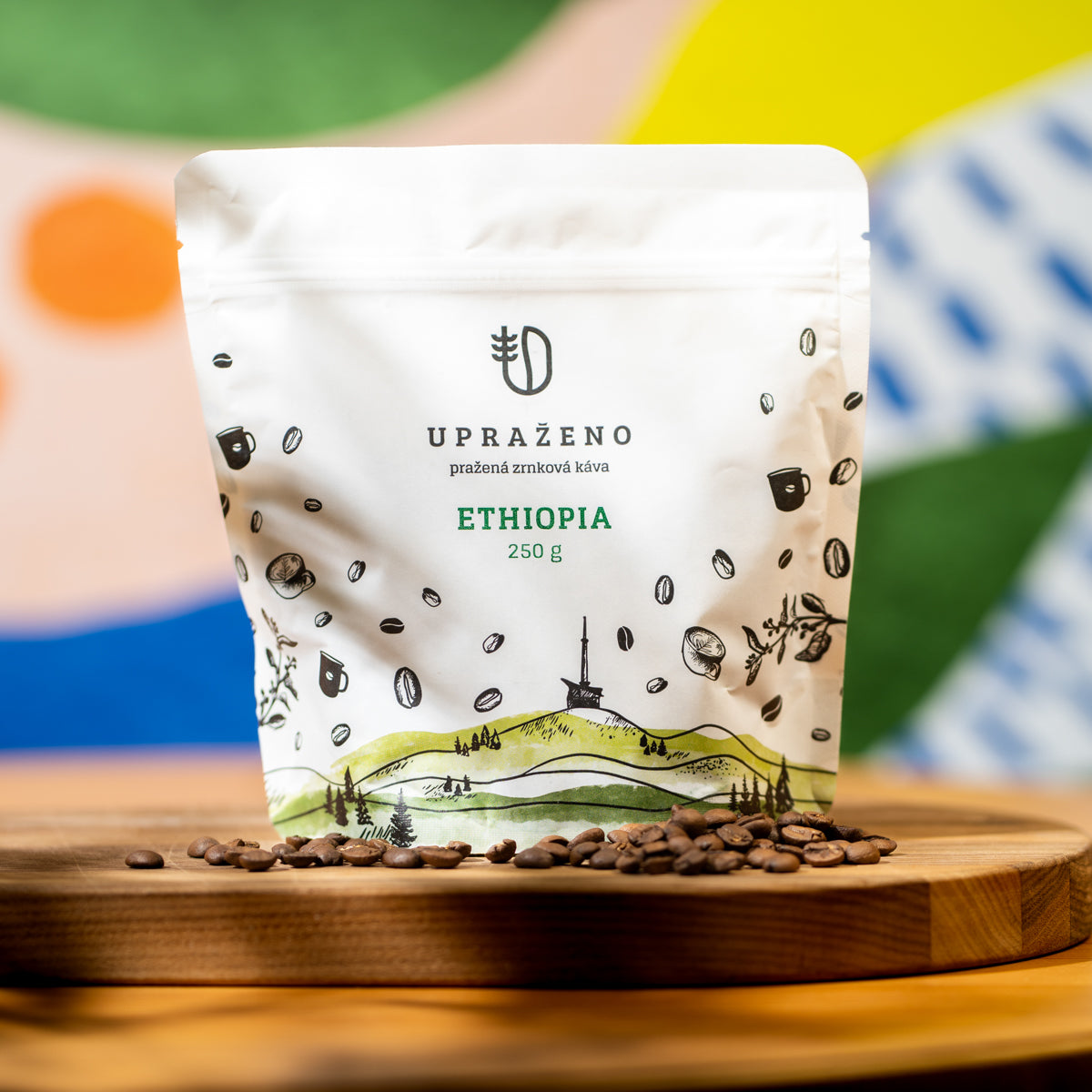 Ethiopia whole bean coffee 250 g