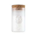 Salt pyramids – flake salt in a luxury gift jar made of frosted Czech glass 170 g