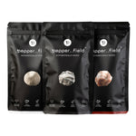 Kampot black, red and white pepper (3× 100 g)