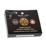 Gift Package – green Kampot pepper in rock salt 100 g