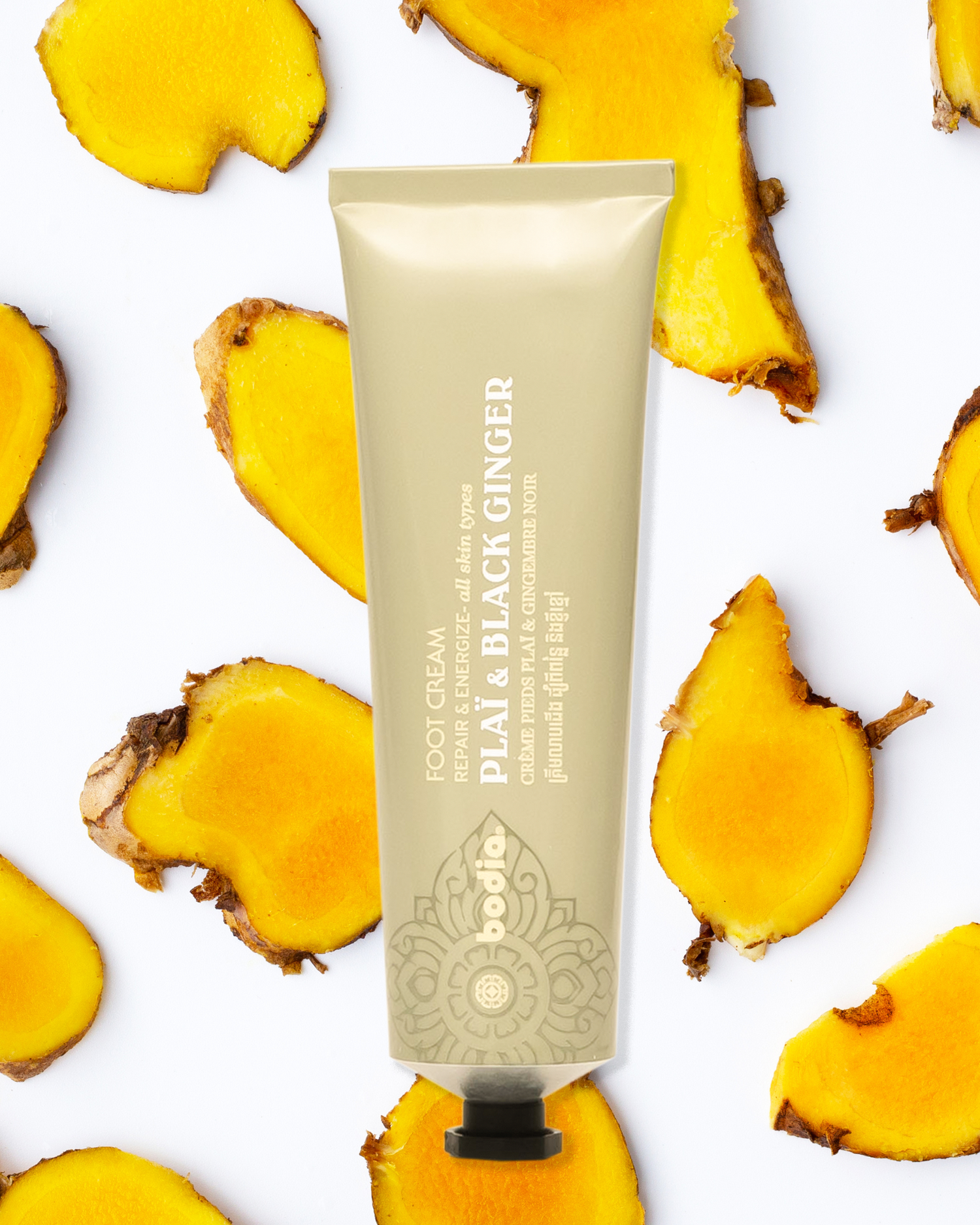 Foot cream – plai ginger & black ginger 