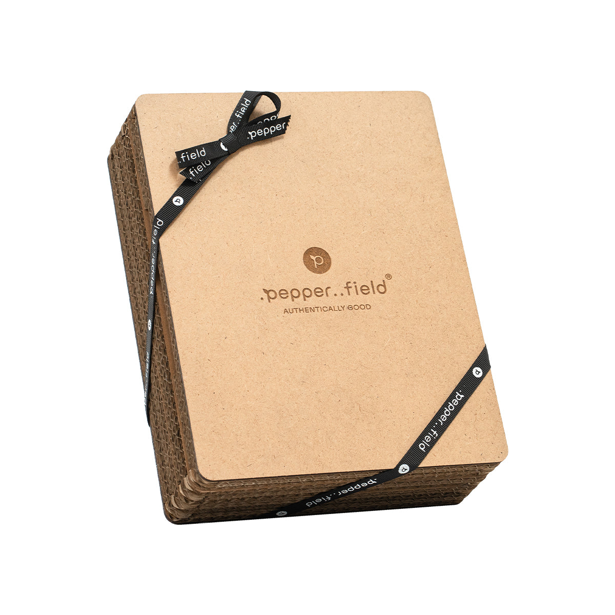 Macinino scandinavo con set di provette con pepe Kampot in scatola regalo di cartone (3x12g)