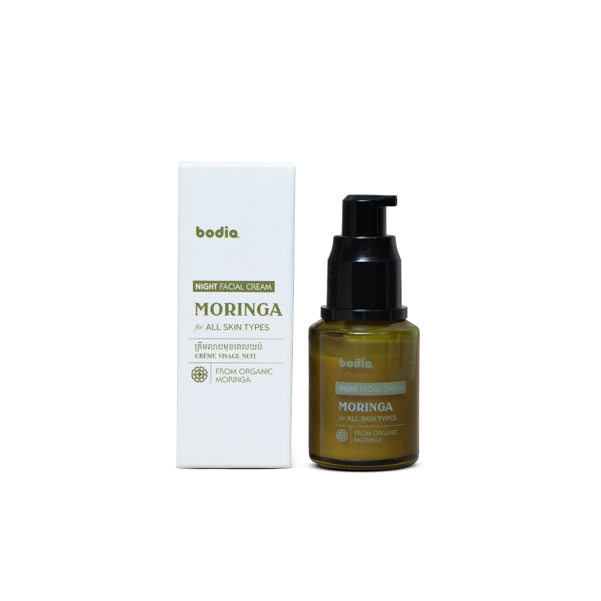 Night face cream – moringa 