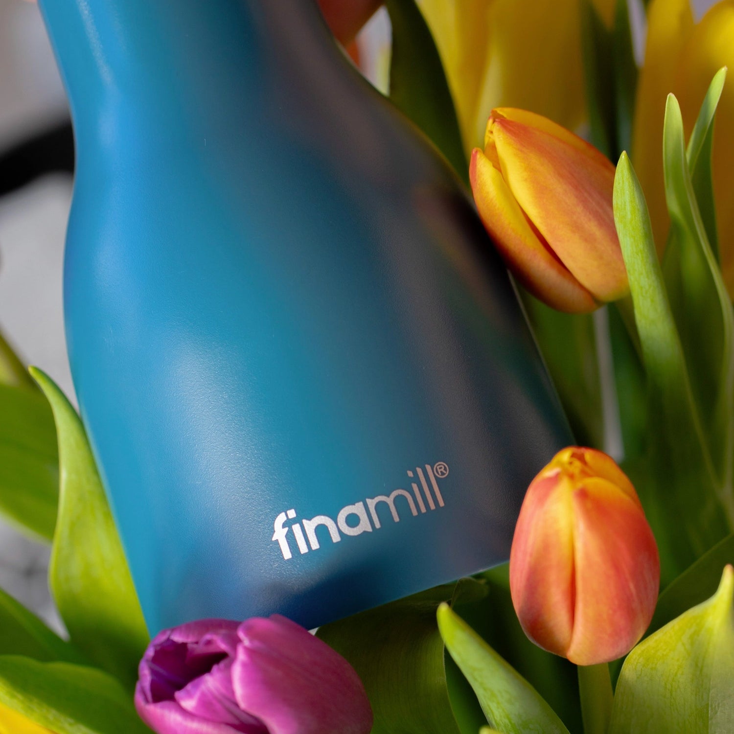 Spring package: rechargeable blue Grinder FinaMill with a supply of pepper 