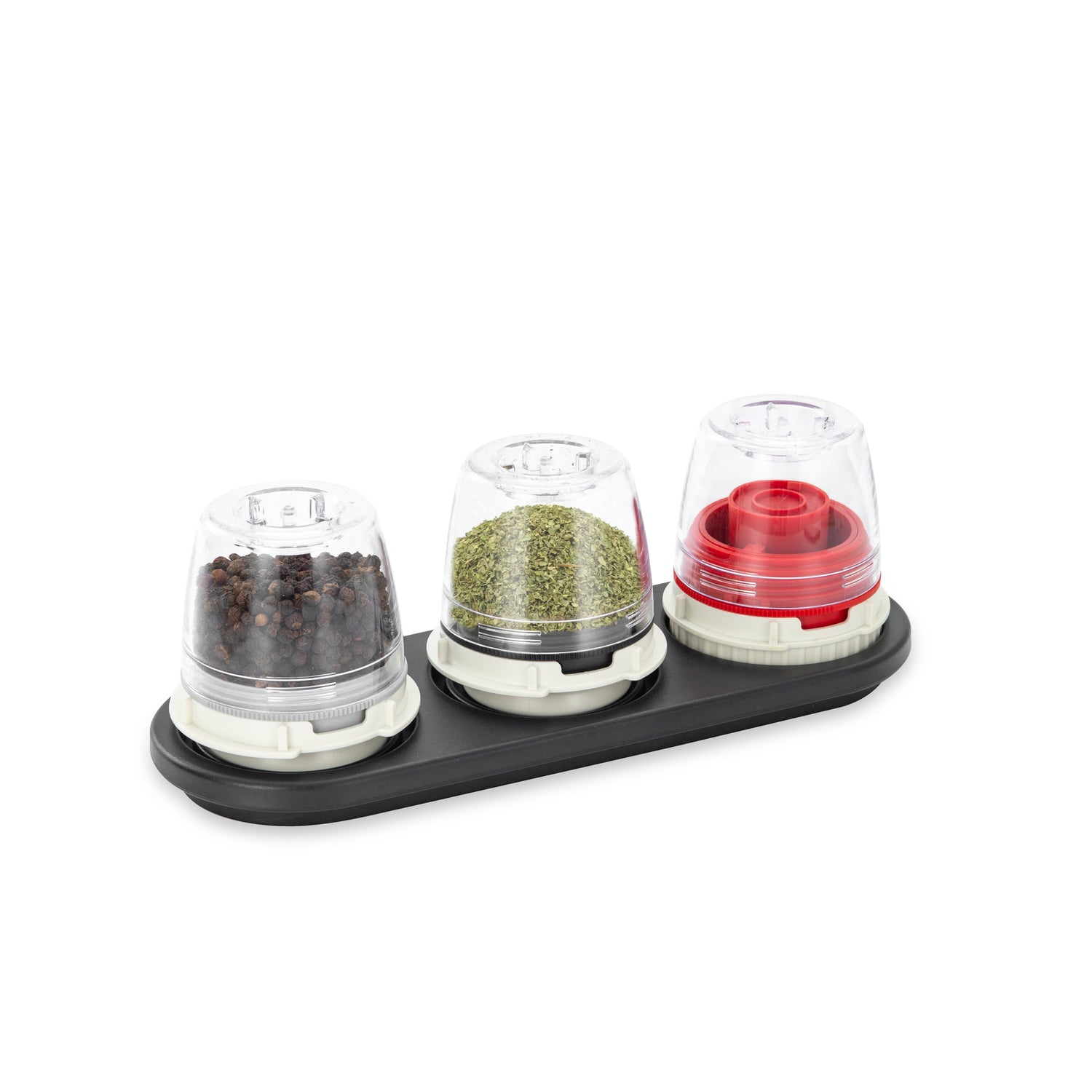 Finamill socle pour 3 chargeurs, noir 