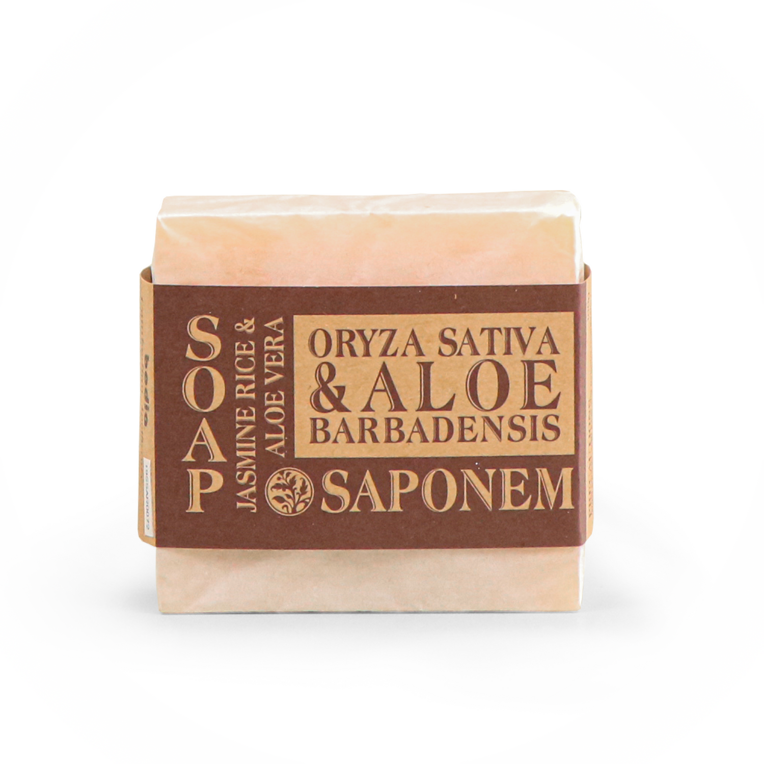 Natural cosmetic soap – aloe vera & rice 