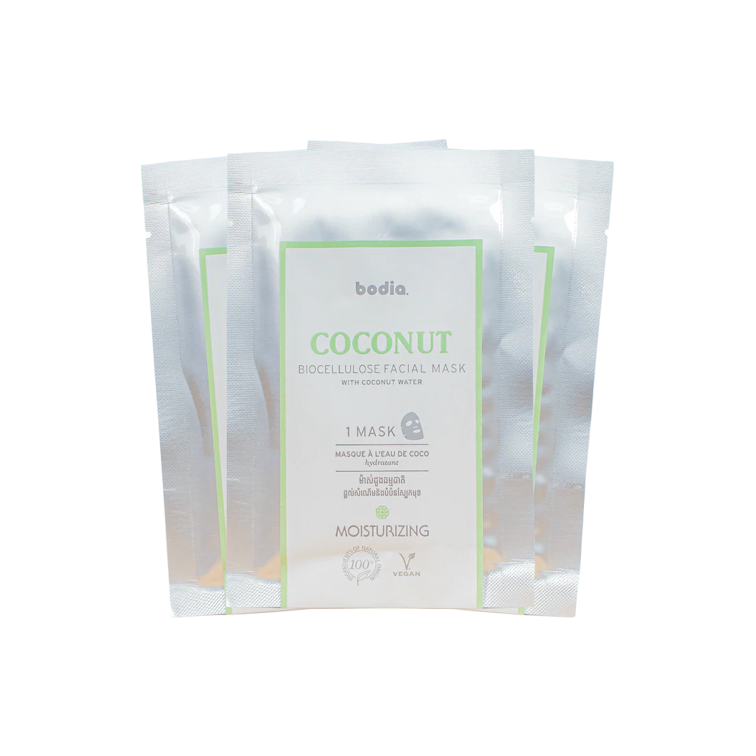 Coconut facial sheet mask – set 4+1 free 