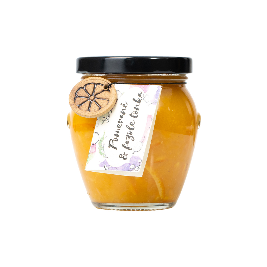 Marmeláda Pomeranč & Fazole tonka 210g
